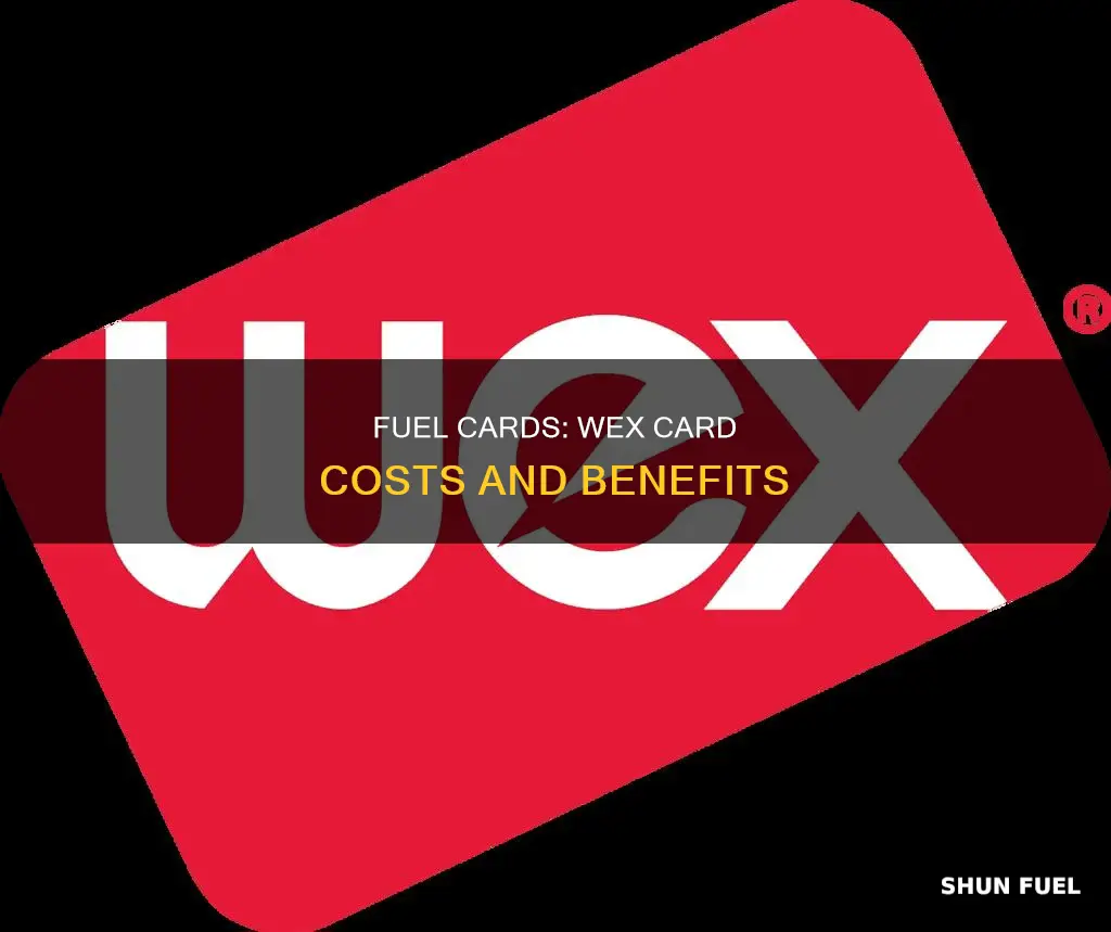 how much does a wex fuel card cost