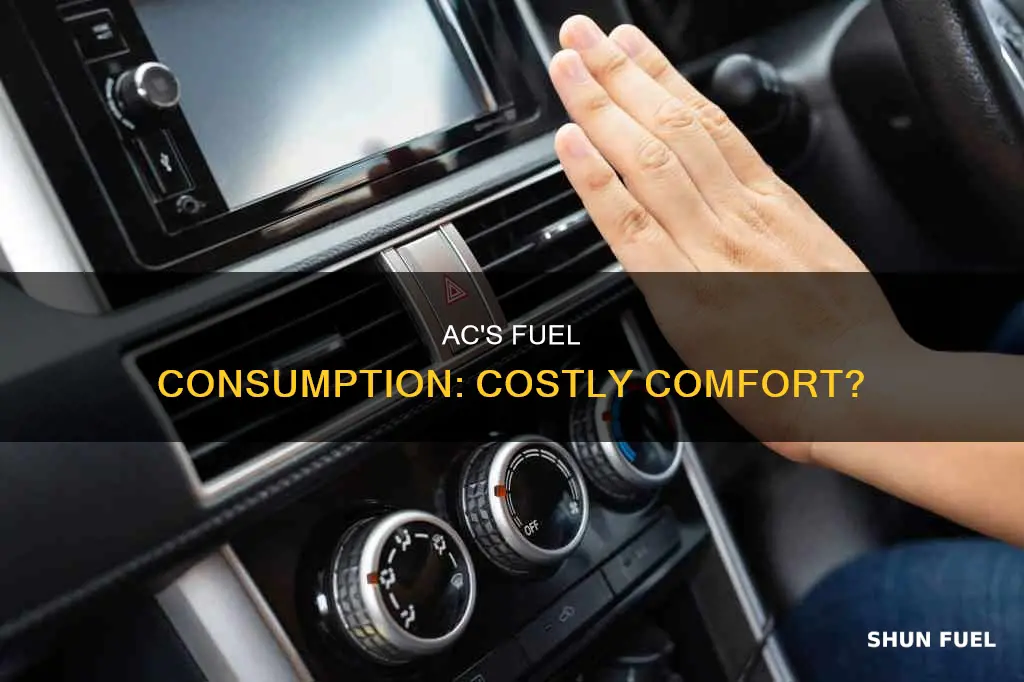 how much does ac affect fuel consumption