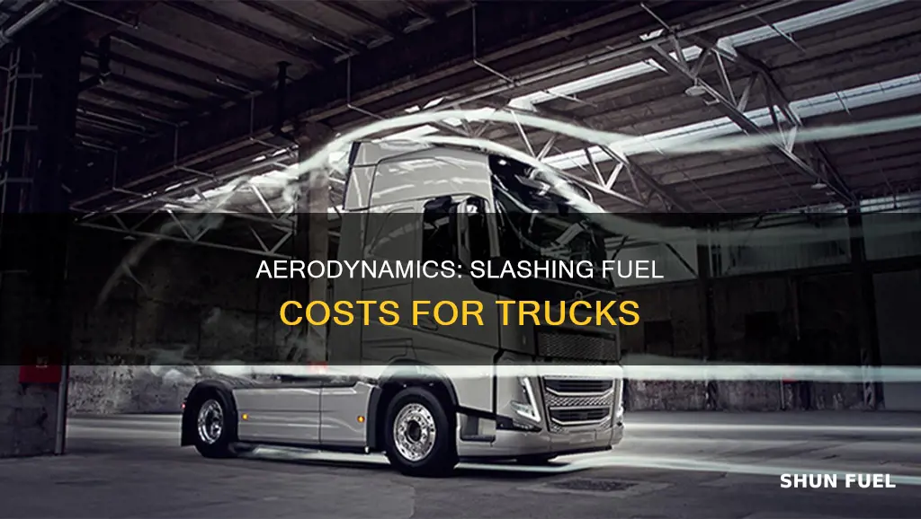 how much does aerdynamics save on fuel for a truck