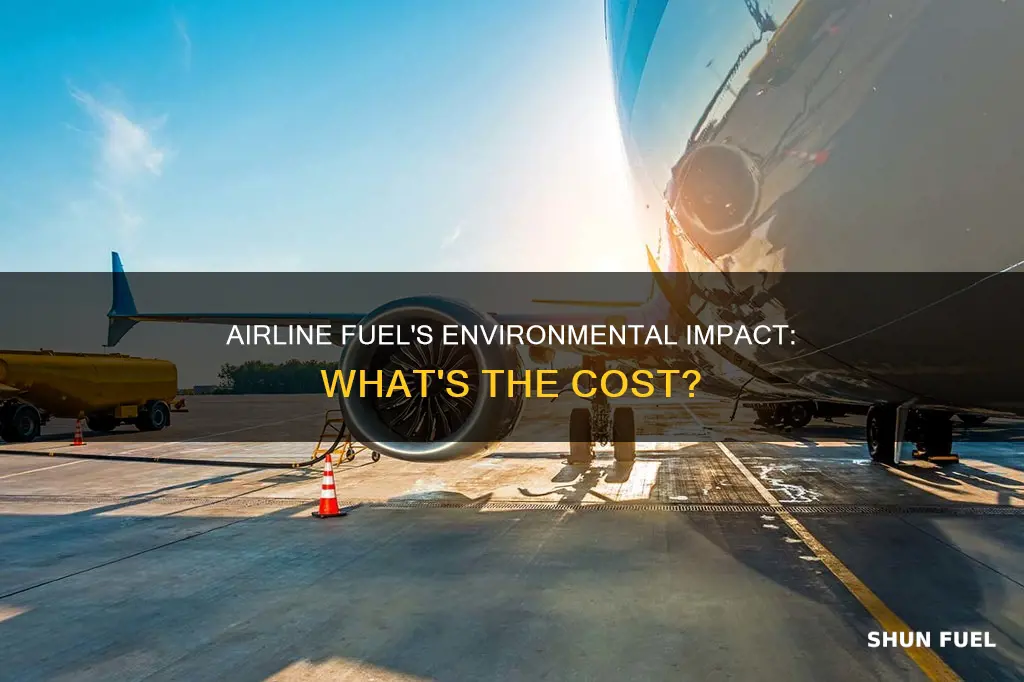 how much does airline fuel contribute to the environment