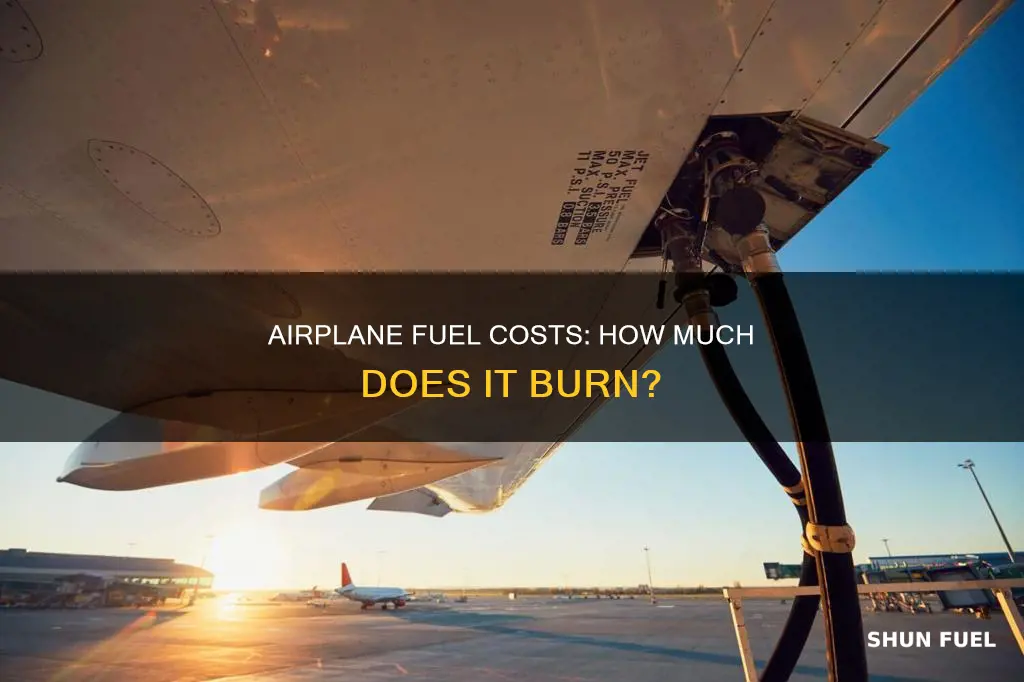 how much does airplane fuel run