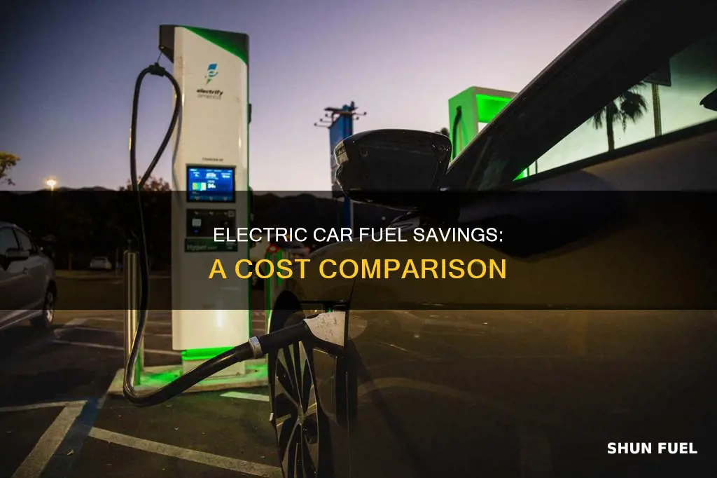 how much does an electric car cost for fuel