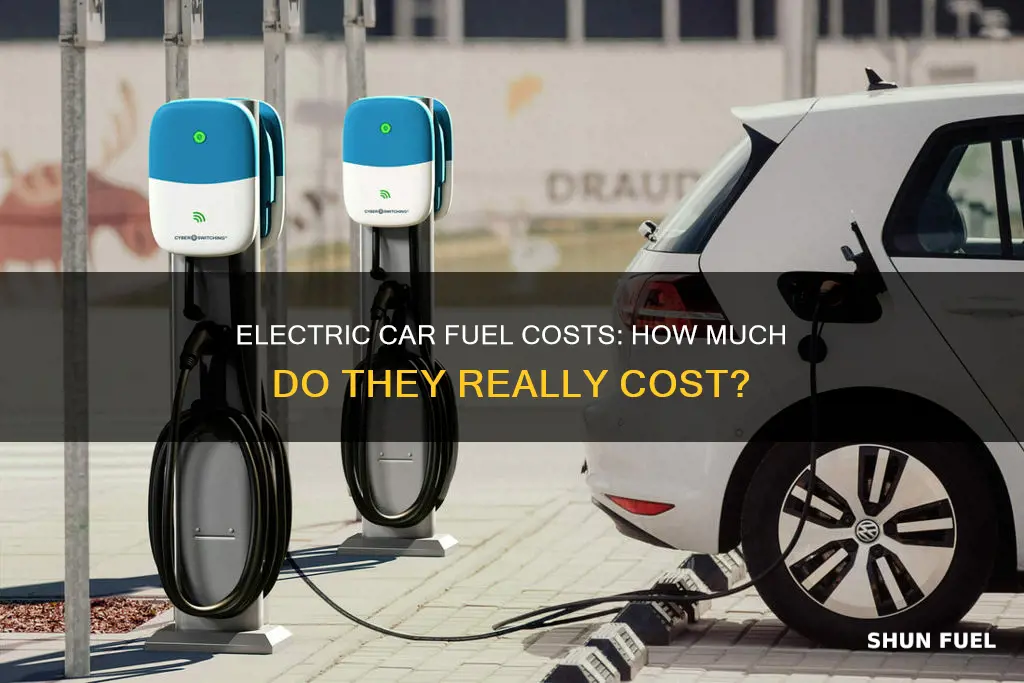 how much does an electric car cost for fuel