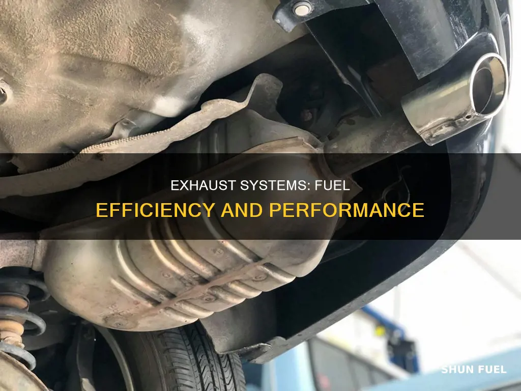how much does an exhaust system play in fuel consumption