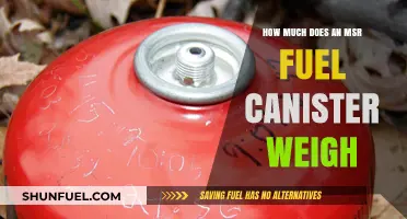 MSR Fuel Canisters: Weight and Camping Considerations