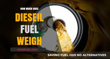 Diesel Fuel Weight: How Much Does It Weigh?