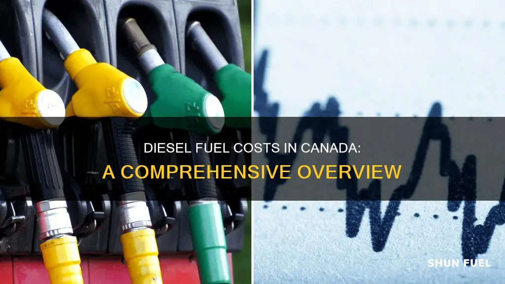 how much does diesel fuel cost in canada