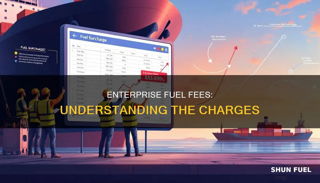 how much does enterprise charge for fuel