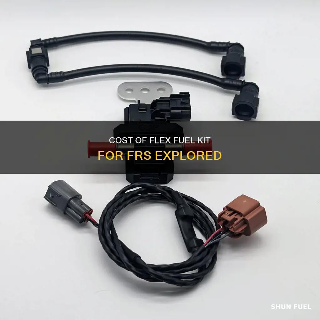 how much does flex fuel kit cost frs
