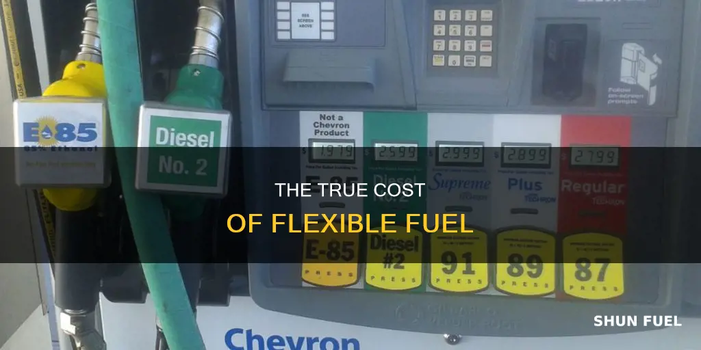 how much does flexible fuel cost