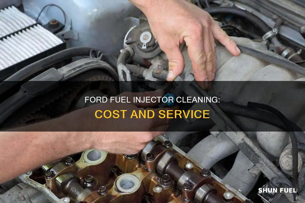 how much does ford charge to clean fuel injectors