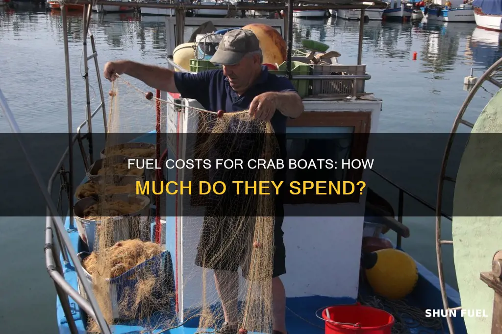 how much does fuel cost for a crab boat