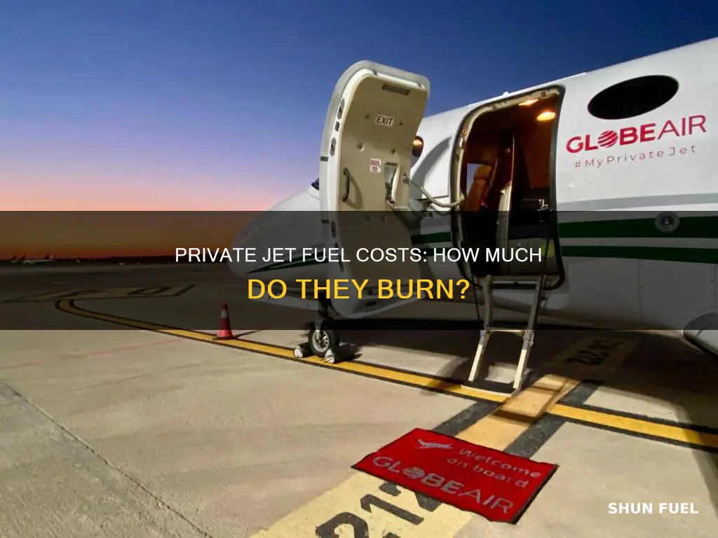 how much does fuel cost for a private jet