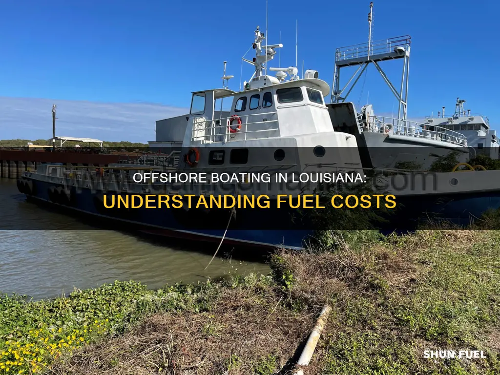 how much does fuel cost for offshore boat in louisiana