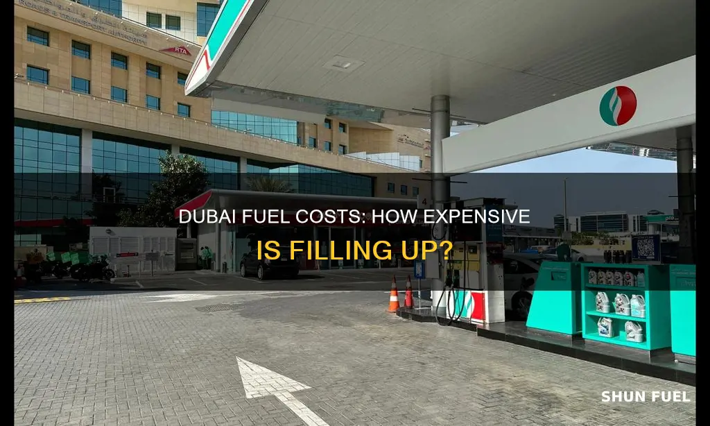 how much does fuel cost in dubai