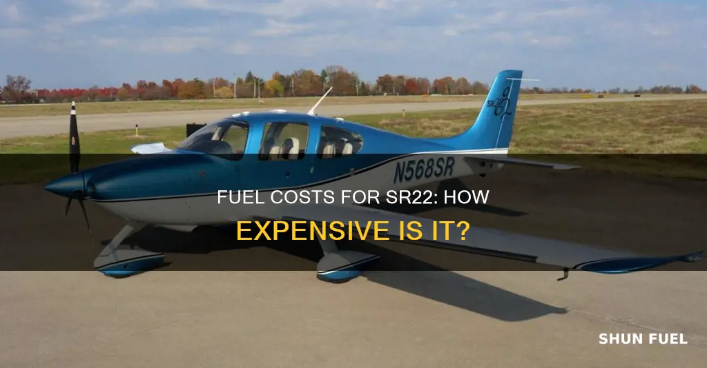 how much does fuel cost sr22