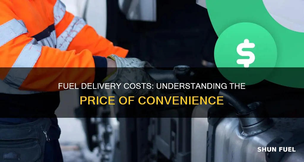 how much does fuel delivery cost