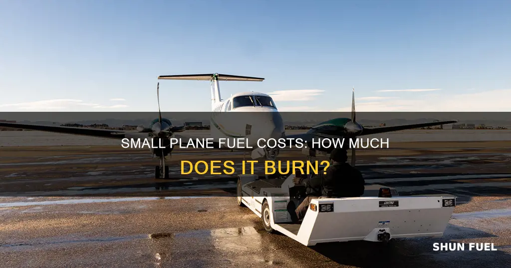 how much does fuel for a small plane cost