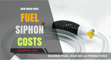 Fuel Siphon Costs: How Much Does It Really Cost?