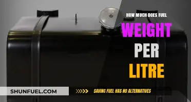 Fuel Weight: Understanding Litre-to-Weight Ratios
