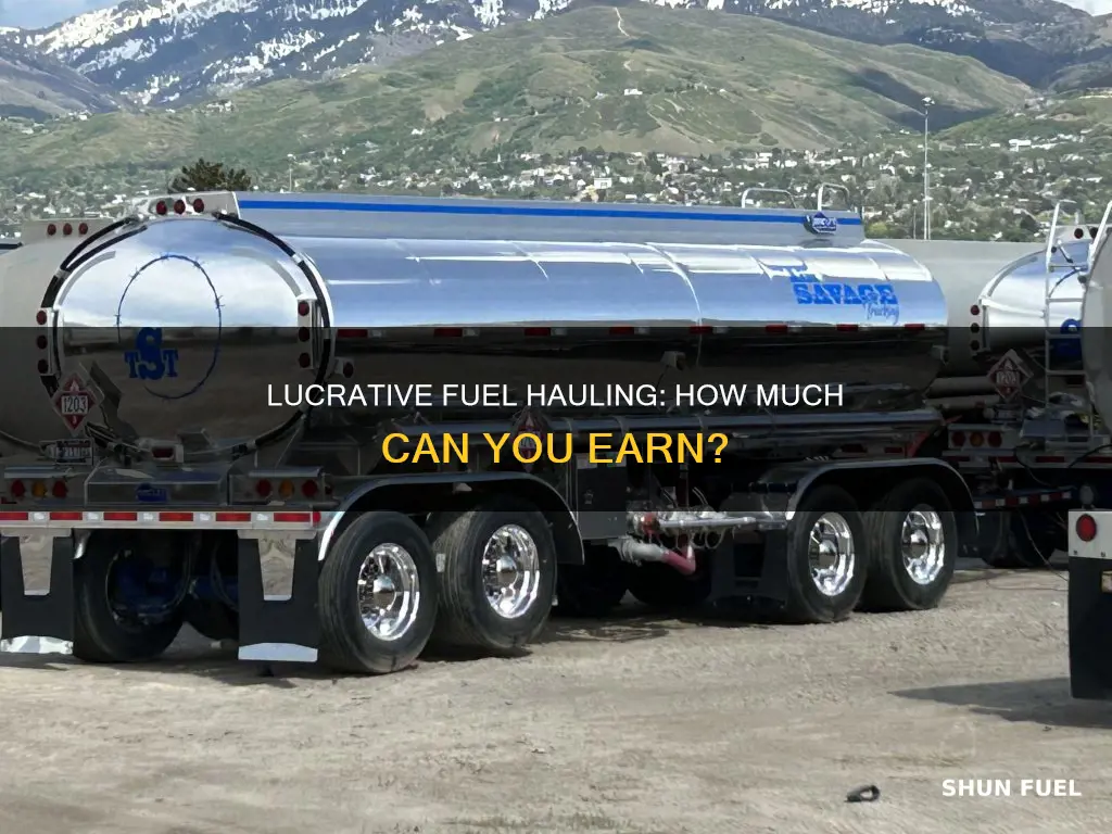 how much does hauling fuel pay