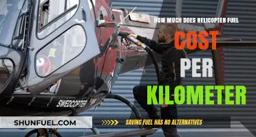 Helicopter Fuel Costs: Price Per Kilometer Explored
