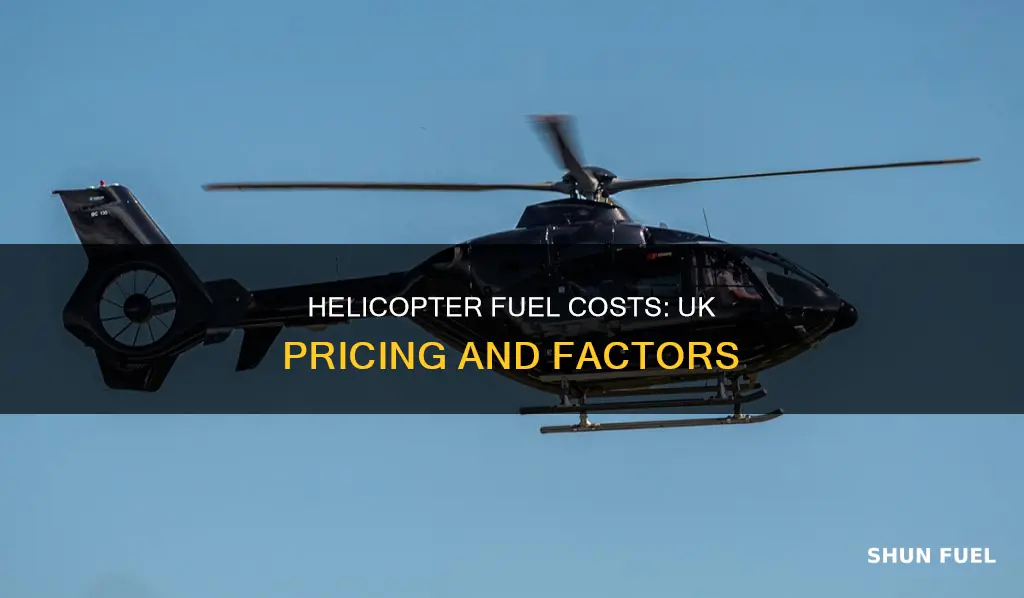 how much does helicopter fuel cost uk