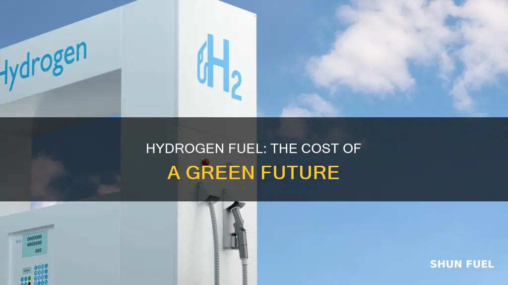how much does hydogen fuel cost
