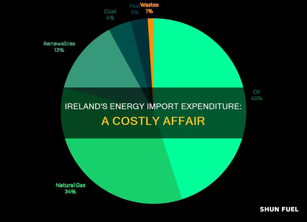 how much does ireland spend on importing fuel and energy
