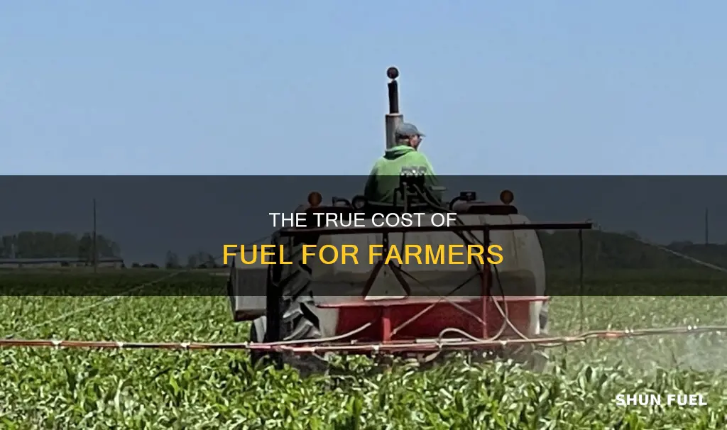 how much does it cost fuel for farms