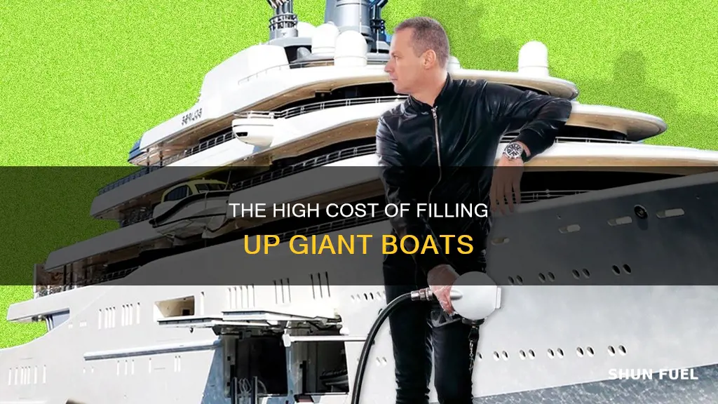 how much does it cost fuel up a giant boat