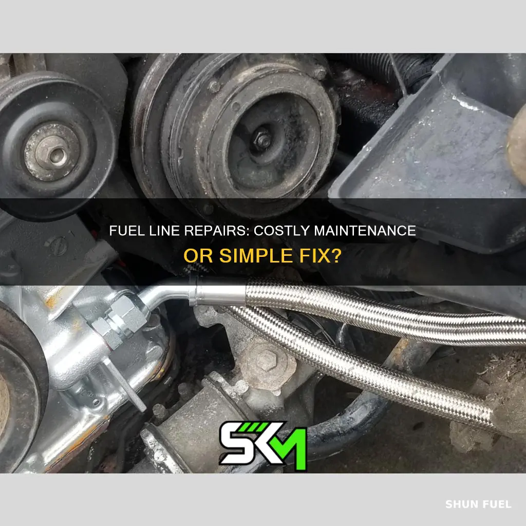 how much does it cost to change fuel lines