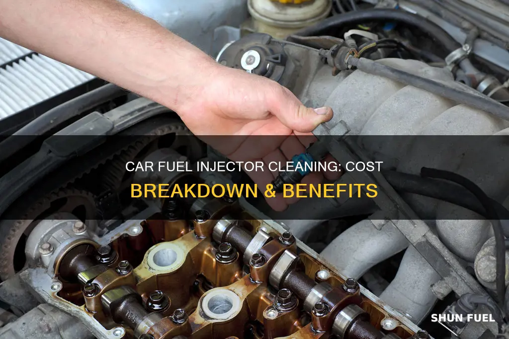 how much does it cost to clean car fuel injectors