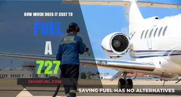 The Cost of Filling Up a Jumbo Jet's Fuel Tank