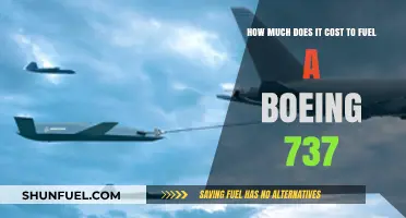 The Cost of Filling Up a Boeing 737's Fuel Tank