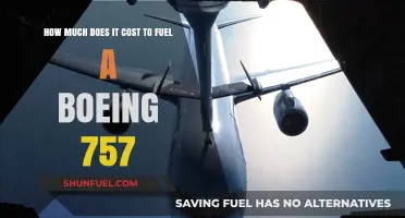 The Cost of Filling Up a Boeing 747's Fuel Tank