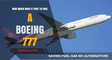 The Fuel Cost of Running a Boeing 777