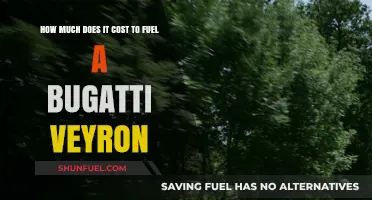 The Cost of Filling Up a Bugatti Veyron