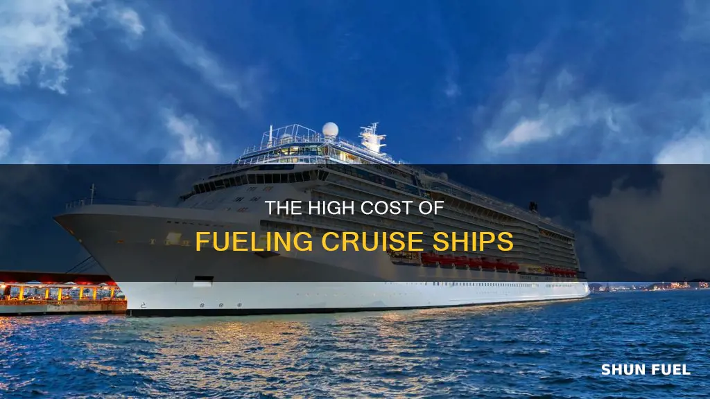 how much does it cost to fuel a cruise ship