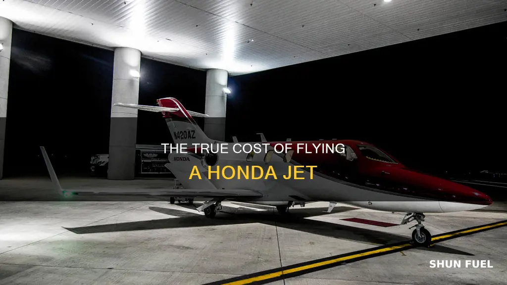 how much does it cost to fuel a honda jet