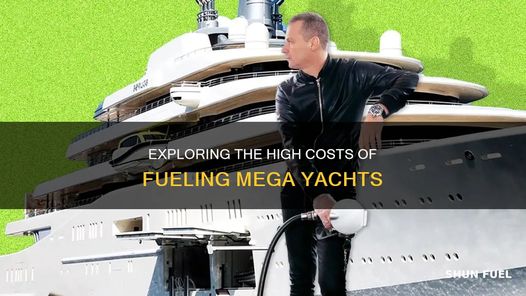 how much does it cost to fuel a mega yacht