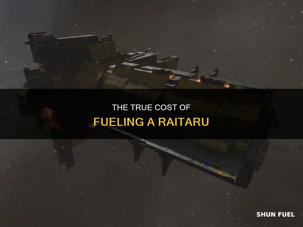 how much does it cost to fuel a raitaru