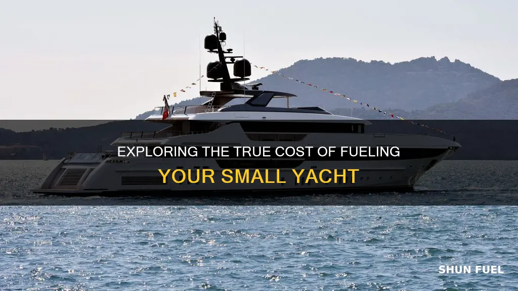 how much does it cost to fuel a small yacht