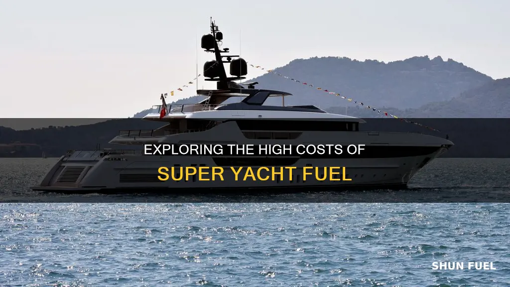how much does it cost to fuel a super yacht