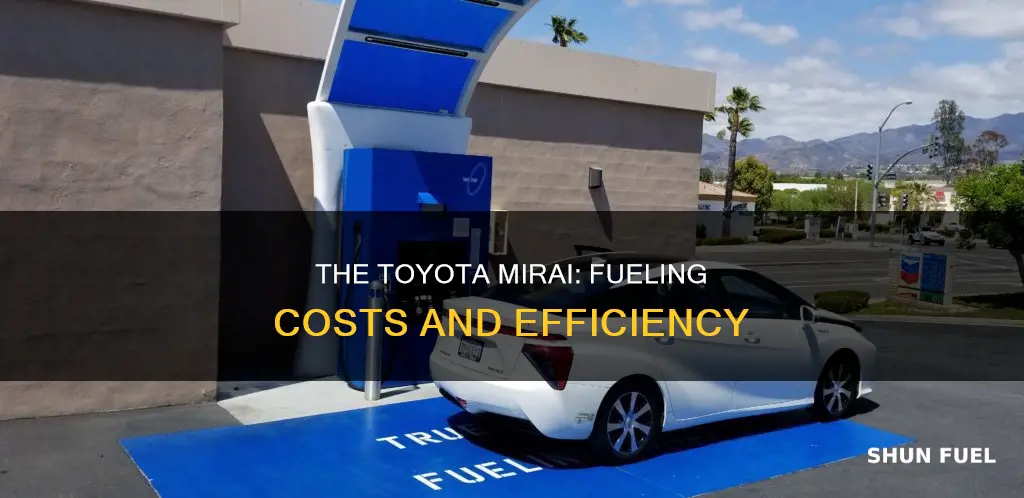 how much does it cost to fuel a toyota mirai