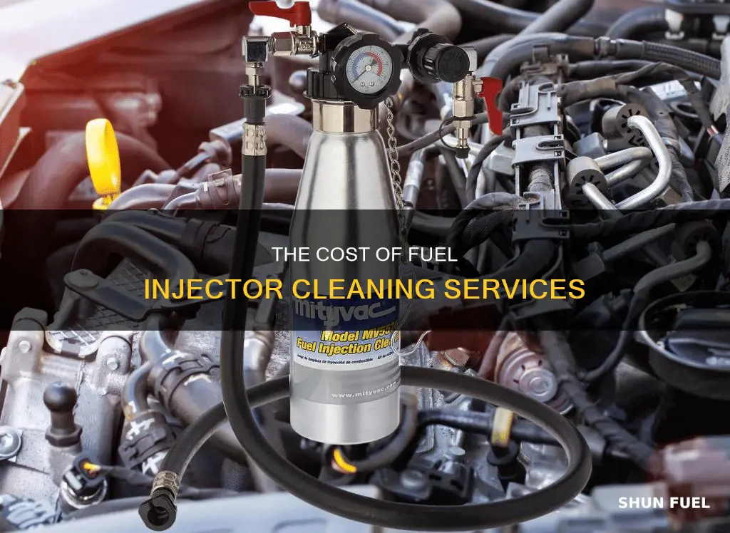how much does it cost to fuel injector cleani
