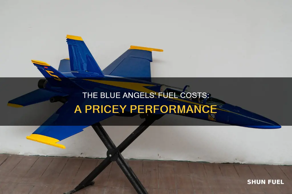 how much does it cost to fuel the blue angels