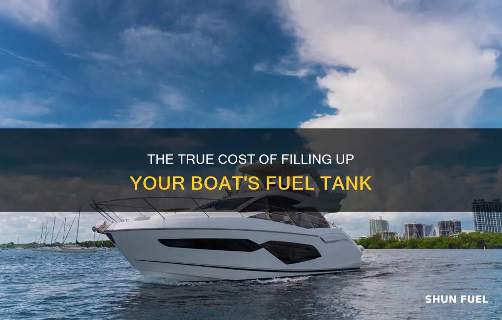 how much does it cost to fuel up a boat
