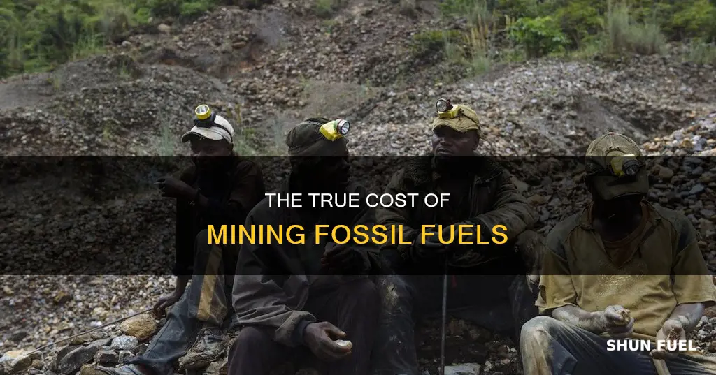 how much does it cost to mine fossil fuels