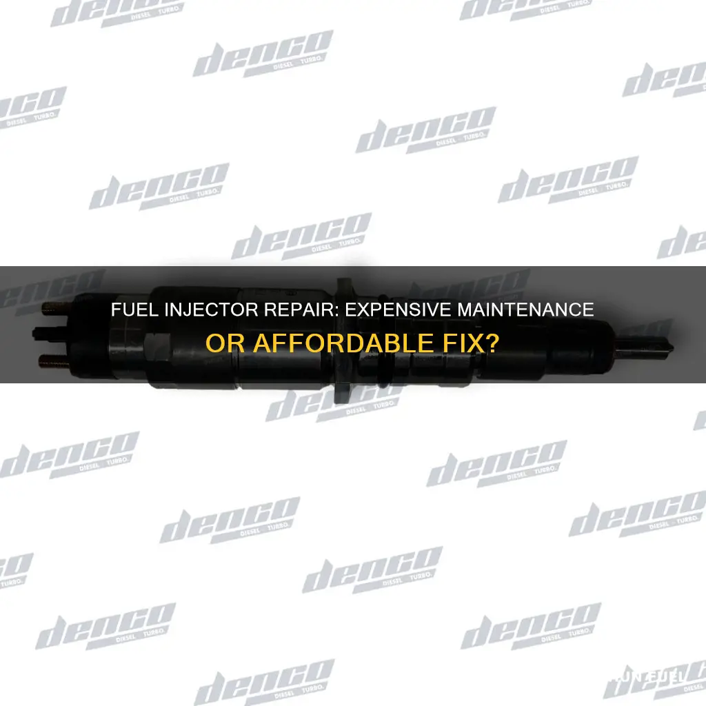 how much does it cost to repair fuel injector